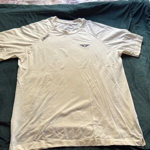 Men's Cream Athletic T-Shirt